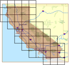 Illustration of tile creation based on feature boundaries Illustration of tile creation based on feature boundaries